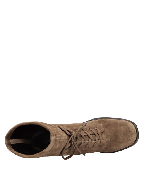 Suede ankle boots STUART WEITZMAN | EVERITT 80 BOOTIECOFFEE TONAL
